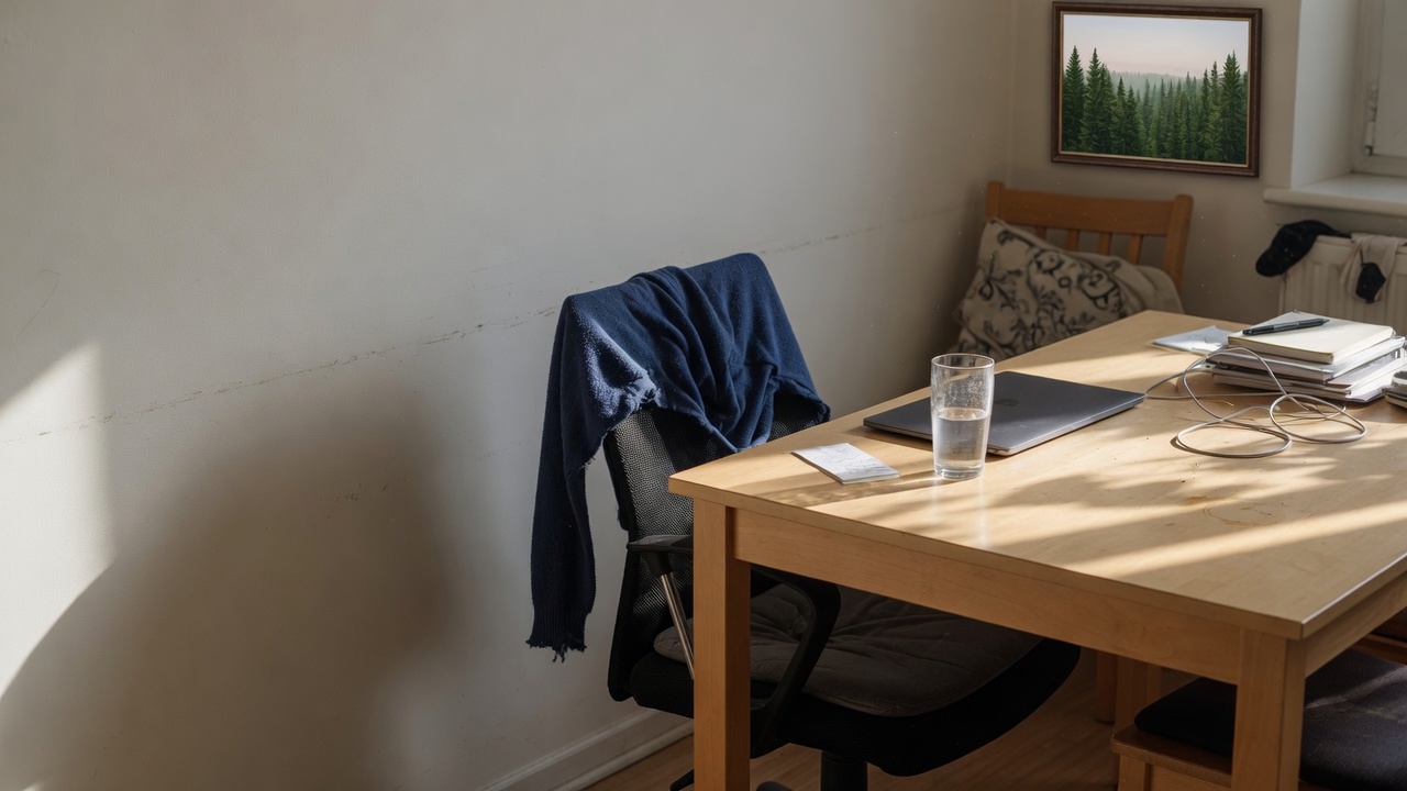 Desk Week OS — visual representation of the Health path